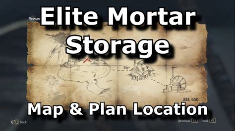 elite mortar storage plan location.